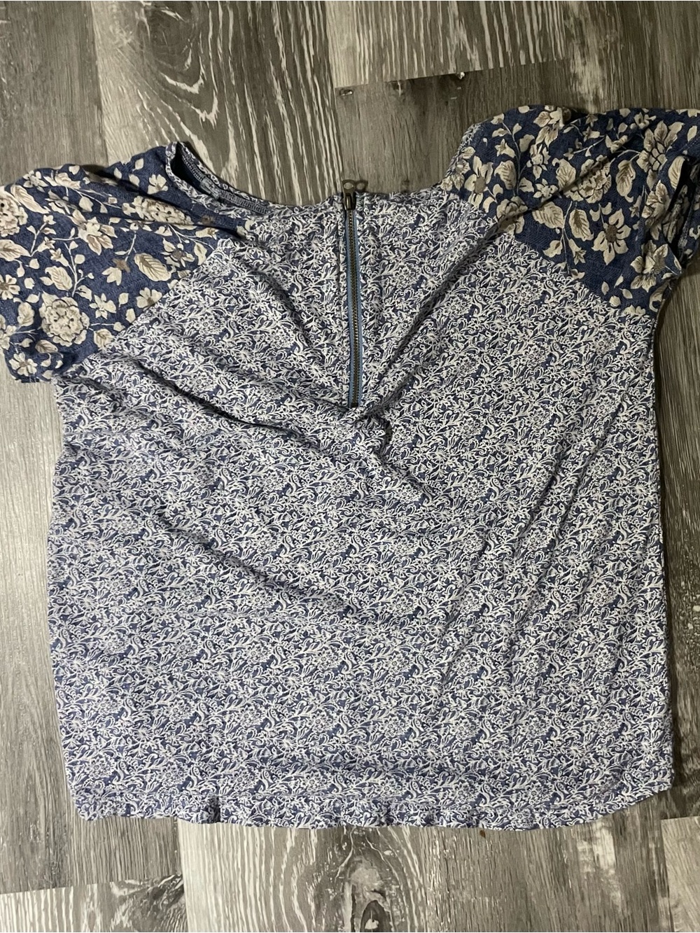 Woman’s printed blouse